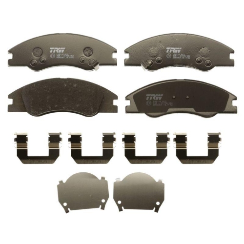 Bremsbelagsatz Scheibenbremse Trw GDB3367 Cotec f&uuml;r Kia Kia (dyk) Vorderachse