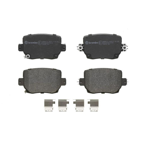 Bremsbelagsatz Scheibenbremse Brembo P09030 Prime Line f&uuml;r Tesla Hinterachse