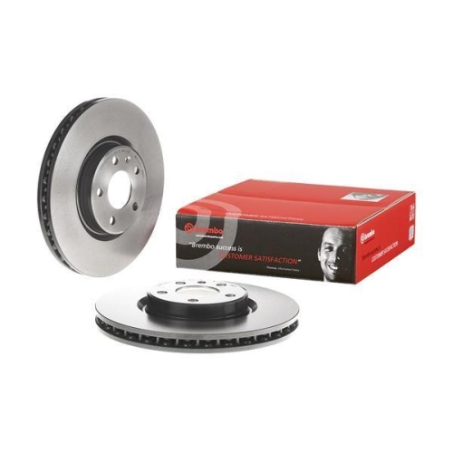 1X Brembo Bremsscheibe Vorderachse Prime Line - Uv Coated für Audi