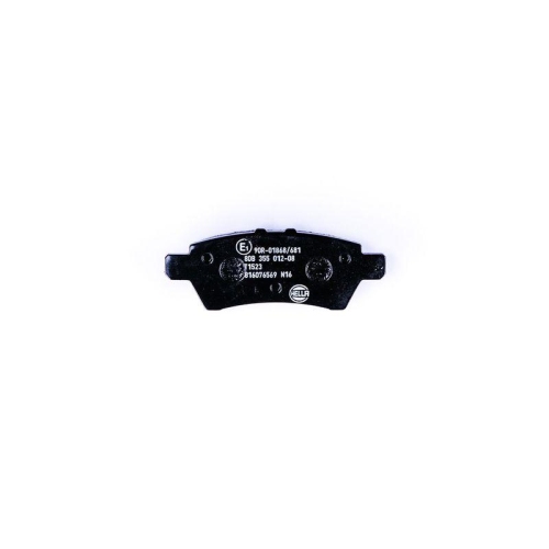 Bremsbelagsatz Scheibenbremse Hella 8DB 355 012-081 f&uuml;r Nissan Infiniti