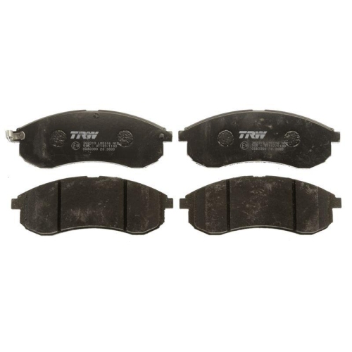 Bremsbelagsatz Scheibenbremse Trw GDB3380 Cotec f&uuml;r Mitsubishi Vorderachse