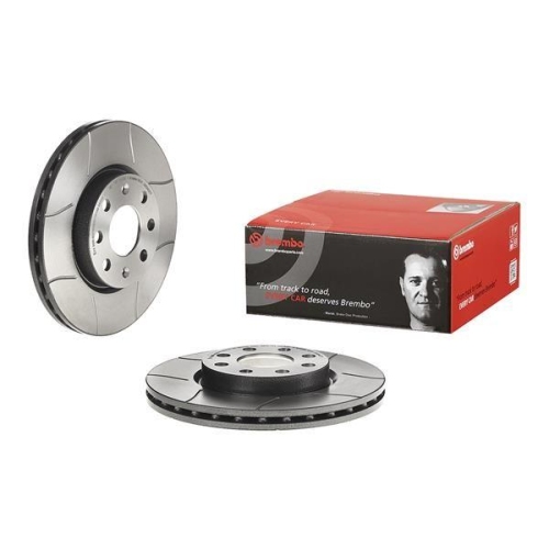 Bremsscheibe Brembo 09.5843.77 Xtra Line - Max f&uuml;r Alfa Romeo Chrysler Citro&euml;n