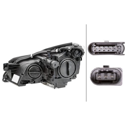 Hauptscheinwerfer Hella 1ES 008 821-321 f&uuml;r Mercedes Benz Mercedes Benz Rechts