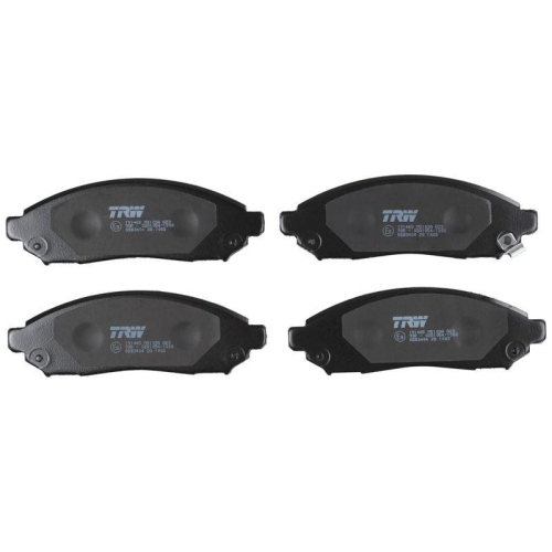 Bremsbelagsatz Scheibenbremse Trw GDB3404 Cotec f&uuml;r Suzuki Nissan Vorderachse