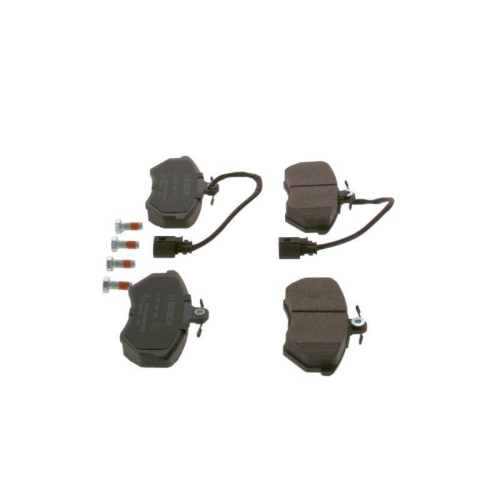 Bremsbelagsatz Scheibenbremse Bosch 0986460948 f&uuml;r Audi VW Vorderachse