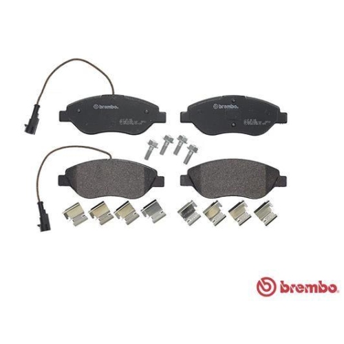 Bremsbelagsatz Scheibenbremse Brembo P23145 Prime Line f&uuml;r Alfa Romeo Fiat