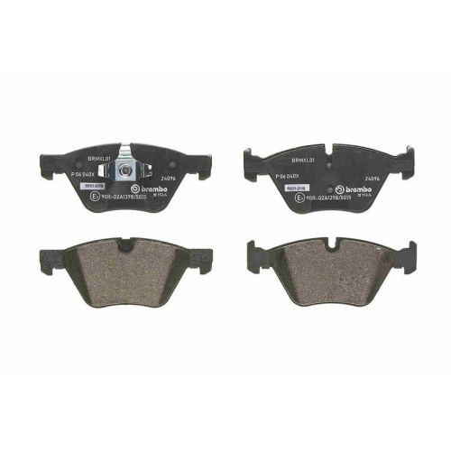 Bremsbelagsatz Scheibenbremse Brembo P06040X Xtra Line f&uuml;r Bmw Vorderachse