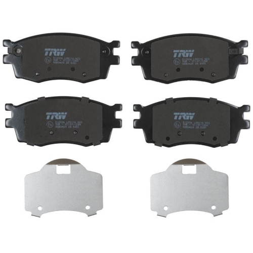 Bremsbelagsatz Scheibenbremse Trw GDB3420 Cotec f&uuml;r Hyundai Kia Vorderachse