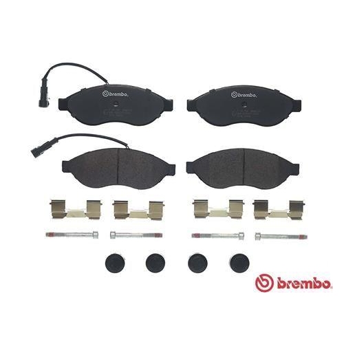 Bremsbelagsatz Scheibenbremse Brembo P23144 Prime Line f&uuml;r Citro&euml;n Fiat Peugeot