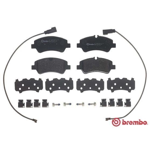 Bremsbelagsatz Scheibenbremse Brembo P24187 Prime Line f&uuml;r Ford Hinterachse