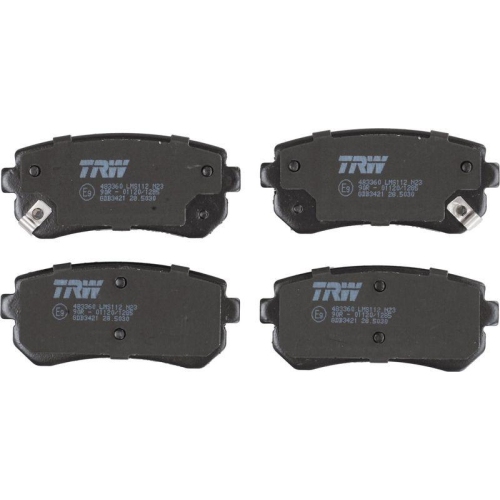 Bremsbelagsatz Scheibenbremse Trw GDB3421 Cotec f&uuml;r Hyundai Kia Alfa Romeo Fiat