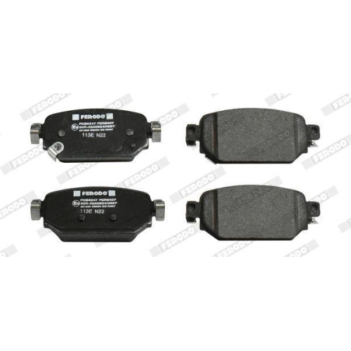 Bremsbelagsatz Scheibenbremse Ferodo FDB5247 Premier Eco Friction f&uuml;r Mazda