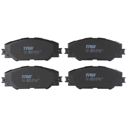 Bremsbelagsatz Scheibenbremse Trw GDB3424 Cotec f&uuml;r Toyota Scion Vorderachse