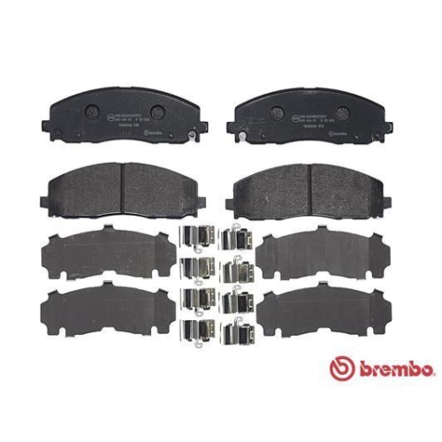 Bremsbelagsatz Scheibenbremse Brembo P11035 Prime Line f&uuml;r Audi Chrysler Dodge