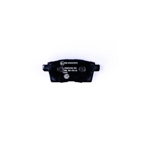 Bremsbelagsatz Scheibenbremse Hella 8DB 355 013-261 f&uuml;r Ford Mazda Mitsubishi