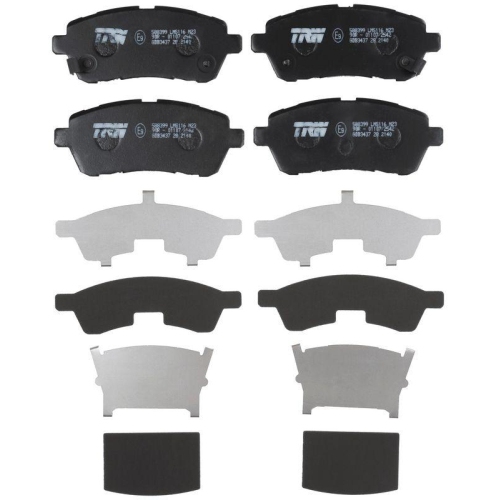 Bremsbelagsatz Scheibenbremse Trw GDB3437 Cotec f&uuml;r Subaru Suzuki Toyota Ford