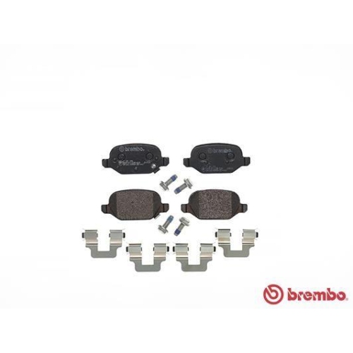 Bremsbelagsatz Scheibenbremse Brembo P23151 Prime Line f&uuml;r Chrysler Fiat
