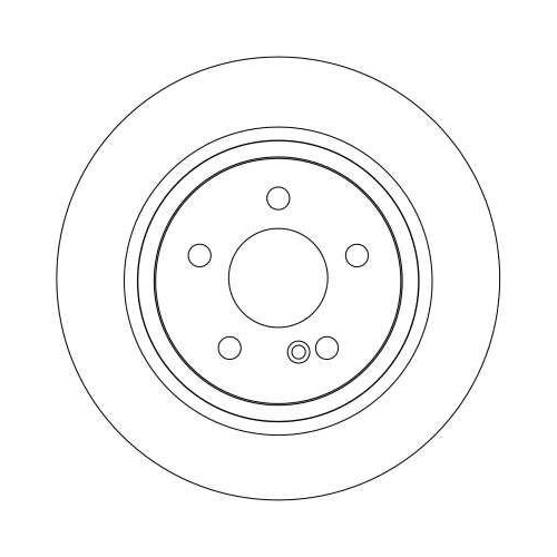 Bremsscheibe Trw DF4263 für Mercedes Benz (bbdc) Mercedes Benz Mercedes Benz