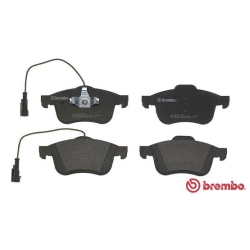 Bremsbelagsatz Scheibenbremse Brembo P23163 Prime Line f&uuml;r Chrysler Citro&euml;n Fiat