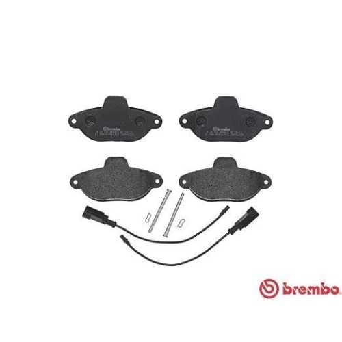 Bremsbelagsatz Scheibenbremse Brembo P24147 Prime Line für Fiat Ford Vorderachse