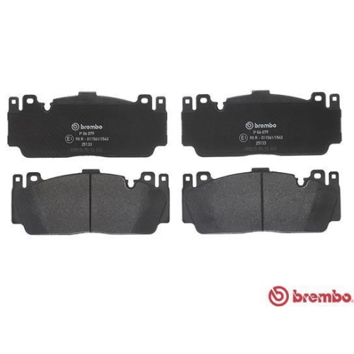 Bremsbelagsatz Scheibenbremse Brembo P06079 Prime Line für Bmw Vorderachse