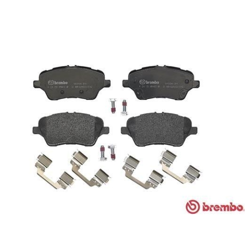 Bremsbelagsatz Scheibenbremse Brembo P24151 Prime Line f&uuml;r Ford Vorderachse