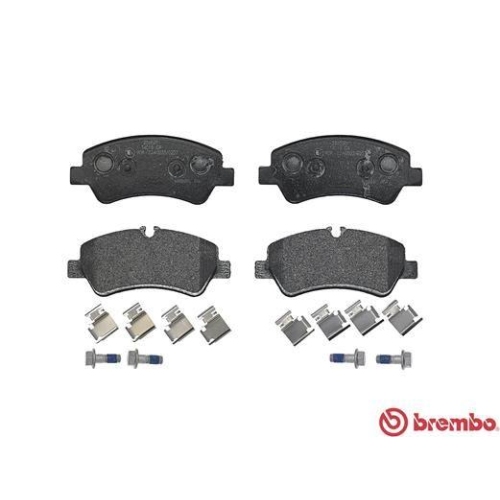 Bremsbelagsatz Scheibenbremse Brembo P24160 Prime Line f&uuml;r Ford Hinterachse