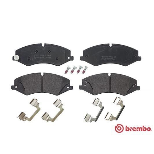 Bremsbelagsatz Scheibenbremse Brembo P44022 Prime Line f&uuml;r Land Rover