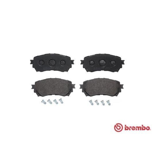 Bremsbelagsatz Scheibenbremse Brembo P49048 Prime Line f&uuml;r Mazda Mazda (faw)