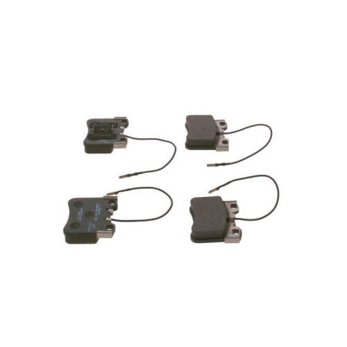 Bremsbelagsatz Scheibenbremse Bosch 0986461130 f&uuml;r Citro&euml;n Peugeot Vorderachse