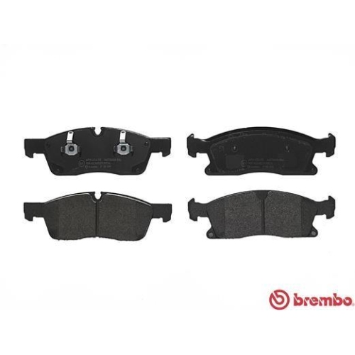 Bremsbelagsatz Scheibenbremse Brembo P50109 Prime Line f&uuml;r Mercedes Benz