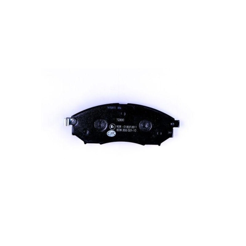 Bremsbelagsatz Scheibenbremse Hella 8DB 355 021-101 f&uuml;r Nissan Infiniti Amc
