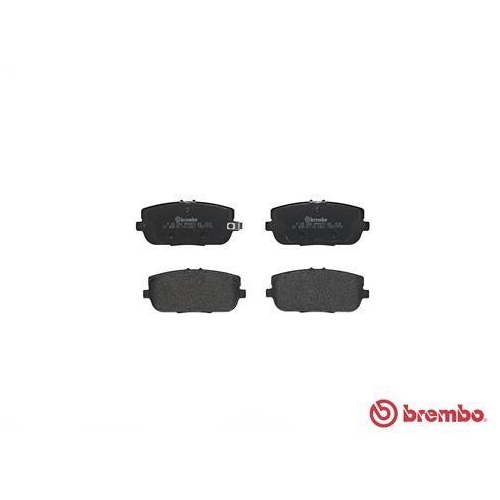 Bremsbelagsatz Scheibenbremse Brembo P49044 Prime Line f&uuml;r Fiat Mazda