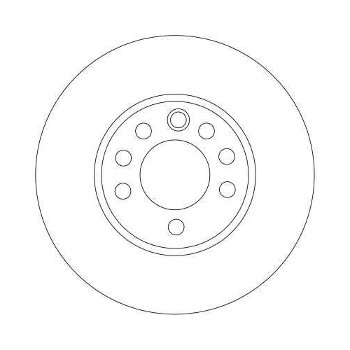 Bremsscheibe Trw DF4293 f&uuml;r Vauxhall Chevrolet Fiat Cadillac Opel Saab