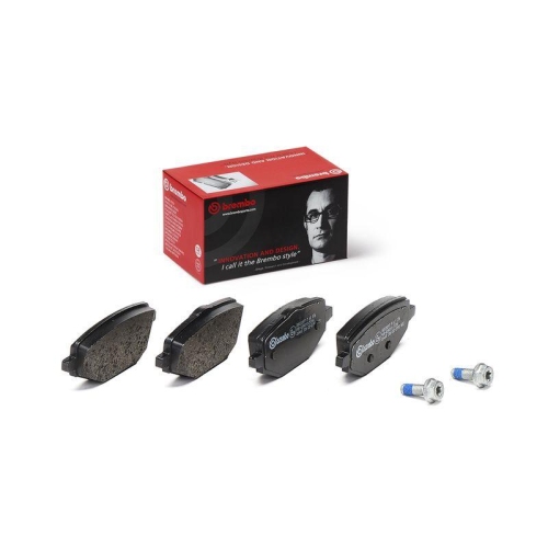 Bremsbelagsatz Scheibenbremse Brembo P68076 Prime Line f&uuml;r Mitsubishi Renault