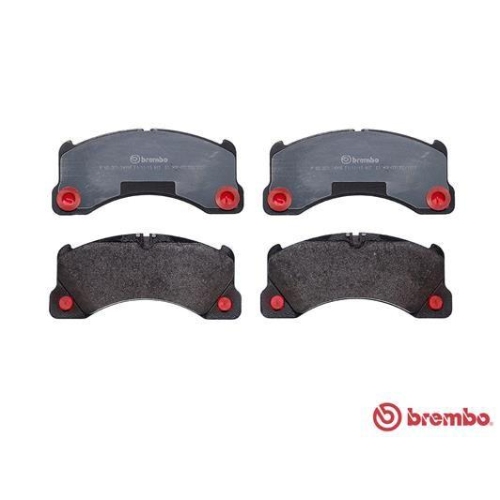 Bremsbelagsatz Scheibenbremse Brembo P65021 Prime Line f&uuml;r Audi Porsche Seat VW