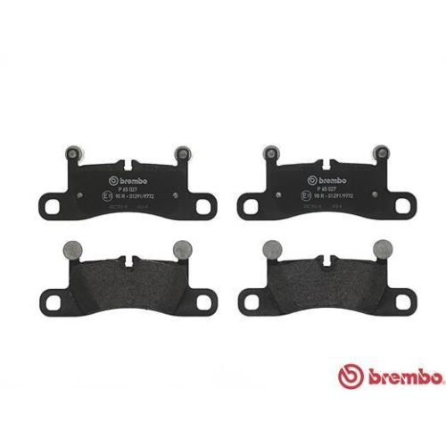 Bremsbelagsatz Scheibenbremse Brembo P65027 Prime Line f&uuml;r Audi Porsche Seat VW