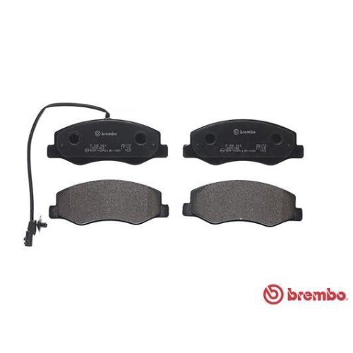 Bremsbelagsatz Scheibenbremse Brembo P68061 Prime Line f&uuml;r Nissan Opel Renault