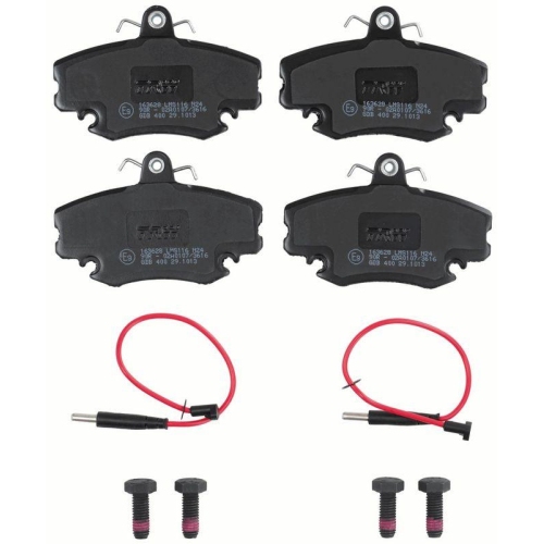 Bremsbelagsatz Scheibenbremse Trw GDB400 Cotec f&uuml;r Dacia Peugeot Renault