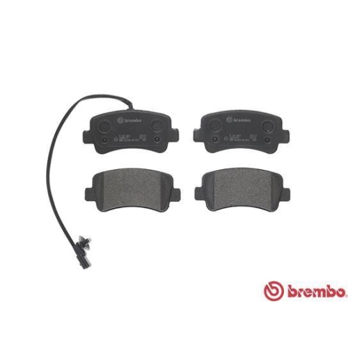 Bremsbelagsatz Scheibenbremse Brembo P68063 Prime Line f&uuml;r Nissan Opel Renault