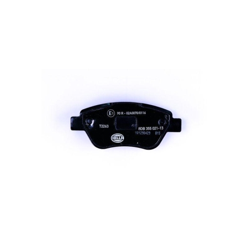 Bremsbelagsatz Scheibenbremse Hella 8DB 355 021-131 f&uuml;r Opel Vauxhall