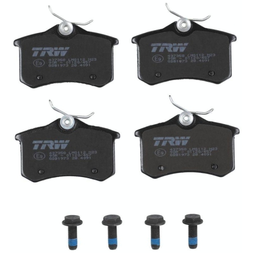 Bremsbelagsatz Scheibenbremse Trw GDB1973 Cotec f&uuml;r Citro&euml;n Peugeot (df Psa) DS