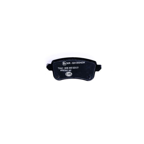 Bremsbelagsatz Scheibenbremse Hella 8DB 355 023-211 f&uuml;r Mitsubishi Nissan Amc