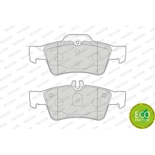 Bremsbelagsatz Scheibenbremse Ferodo FDB1526 Premier Eco Friction f&uuml;r