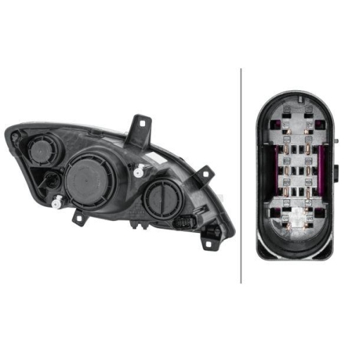 Hauptscheinwerfer Hella 1EG 009 627-011 f&uuml;r Mercedes Benz Mercedes Benz Links