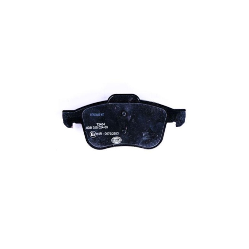 Bremsbelagsatz Scheibenbremse Hella 8DB 355 024-691 f&uuml;r Chrysler Fiat Lancia