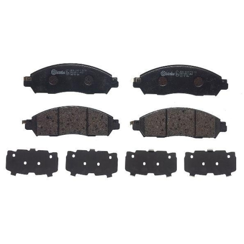 Bremsbelagsatz Scheibenbremse Brembo P56118 Prime Line f&uuml;r Nissan Nissan (dfac)