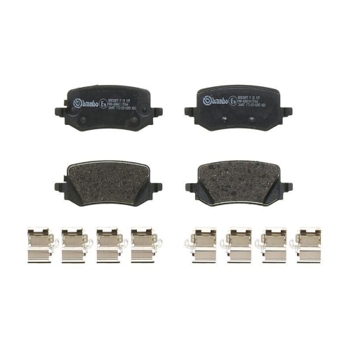 Bremsbelagsatz Scheibenbremse Brembo P30139 Prime Line f&uuml;r Hyundai Kia
