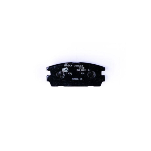 Bremsbelagsatz Scheibenbremse Hella 8DB 355 011-841 f&uuml;r Hyundai Hinterachse