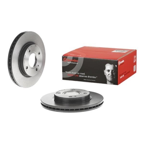 Bremsscheibe Brembo 09.A968.21 Prime Line - Uv Coated f&uuml;r Ford Ford Usa